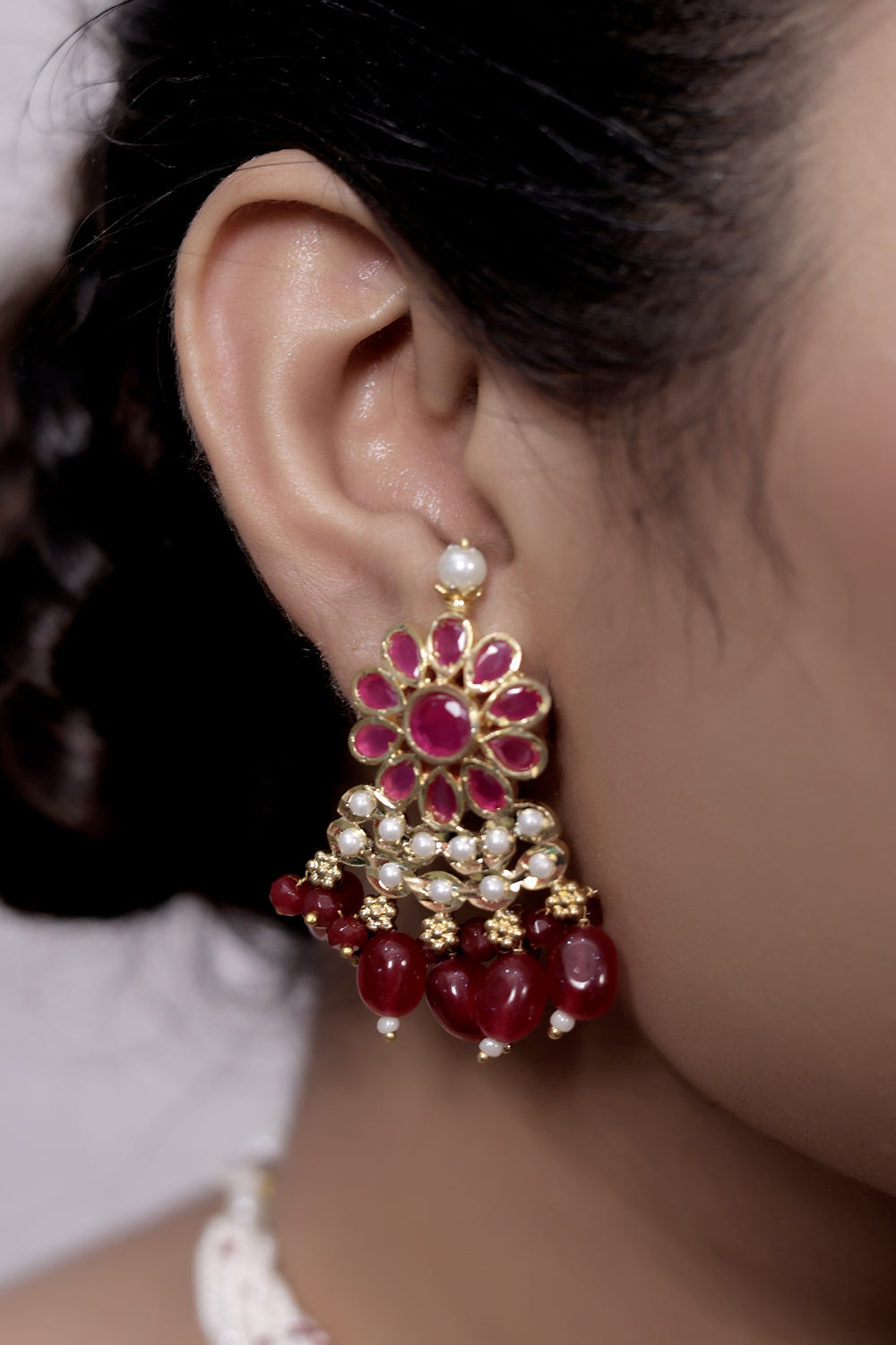 jadau kundan choker necklace set