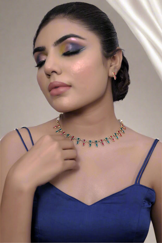 delicate temple necklace