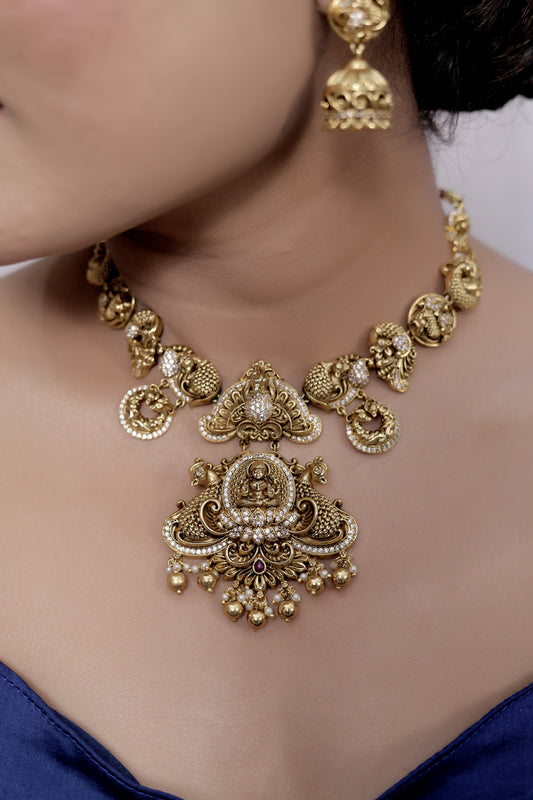 premium quality temple necklace