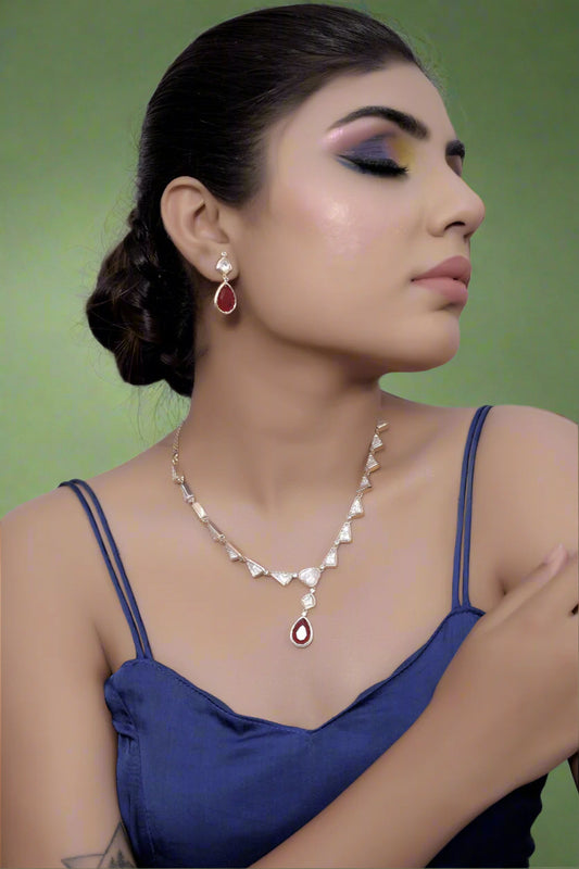 indowestern necklace set
