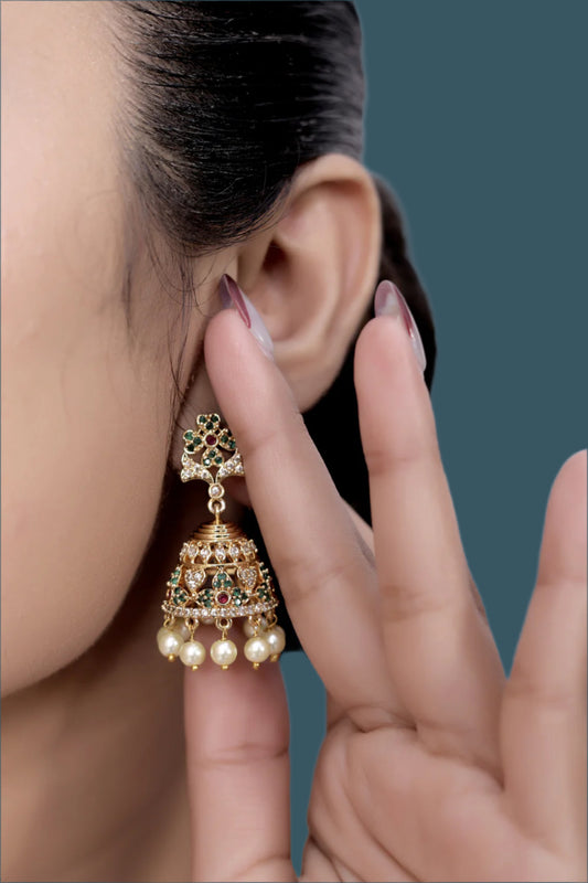 medium sized jhumka