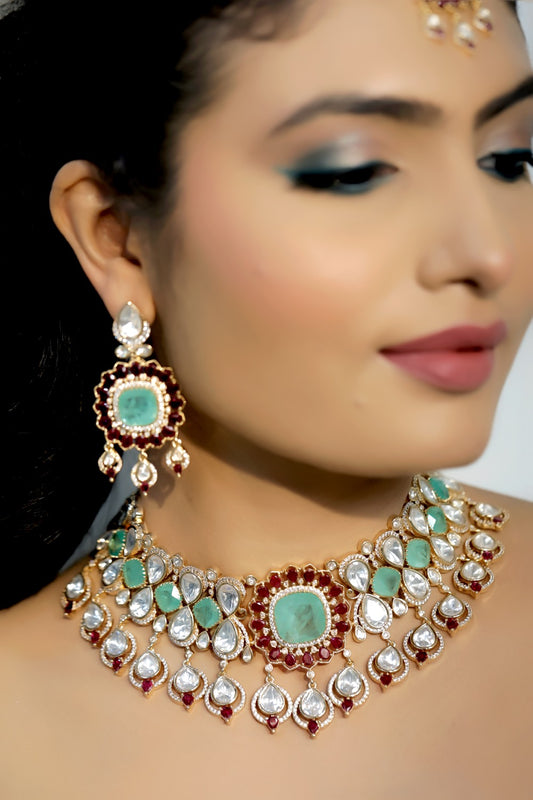 bridal kundan jewellery