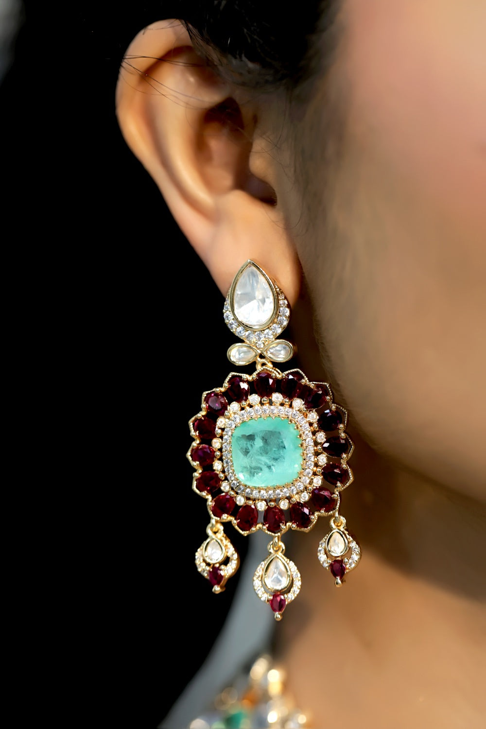 bridal kundan jewellery