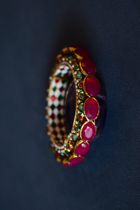 Meenakari bangle mbn220171