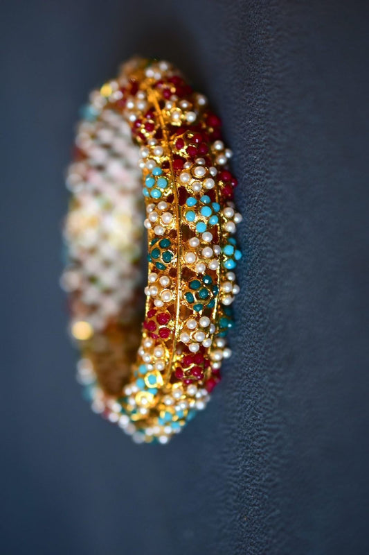 Meenakari bangle mbn220292