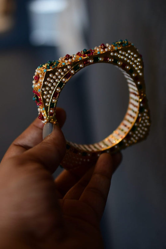 Meenakari bangle mbn220294