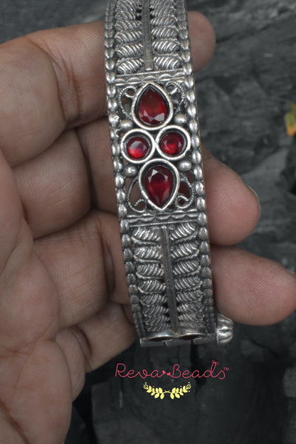 red stone bangle