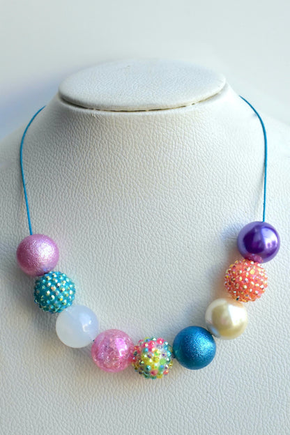 pastel easter necklace