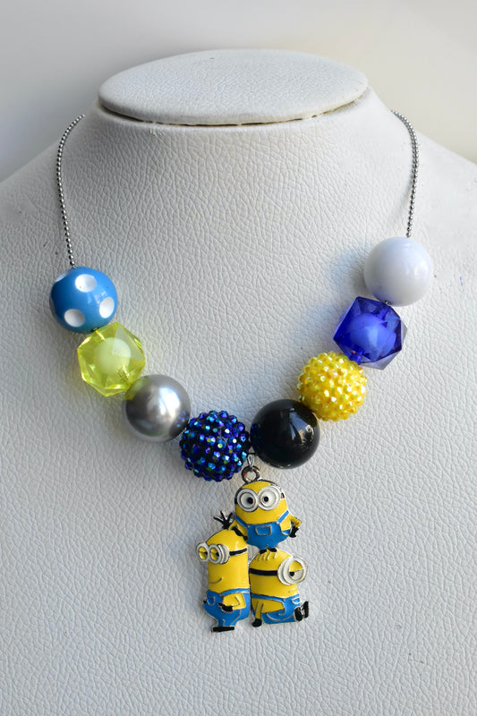 minions theme necklace