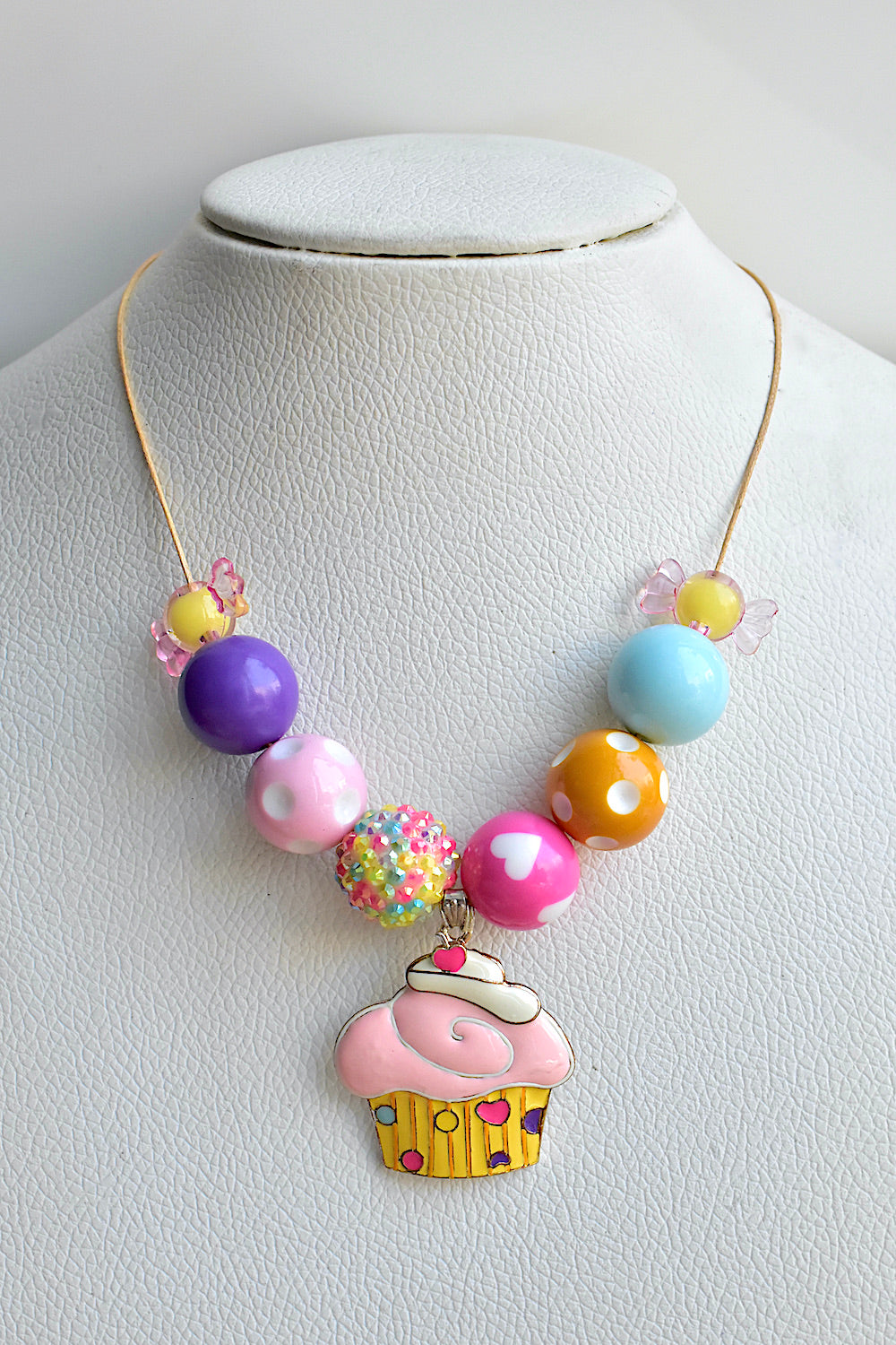 cupcake kids necklace