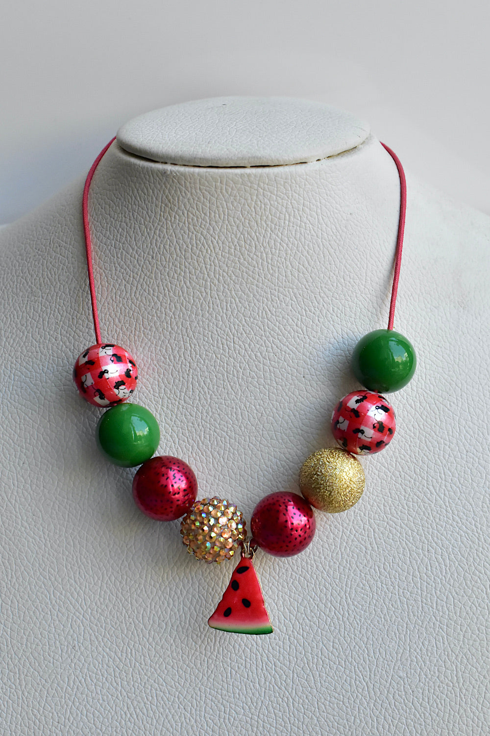 watermelon necklace