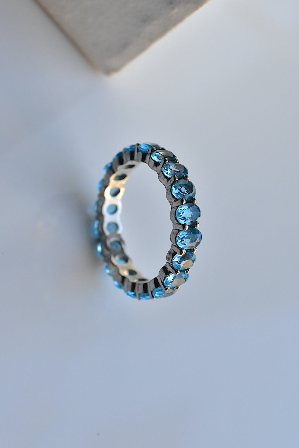 blue topaz ring