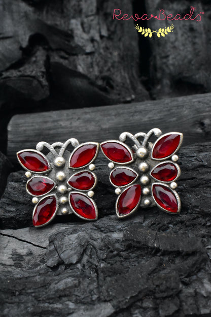 butterfly studs