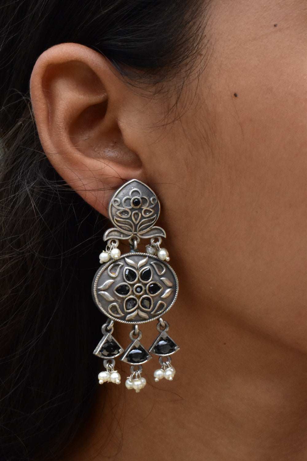 Tribal drop earrings trdre230385