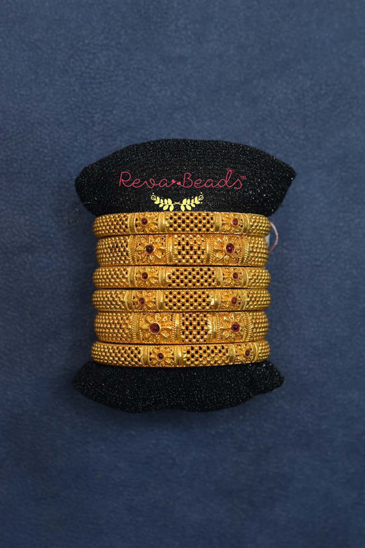 Kundan bangles set kbn250257