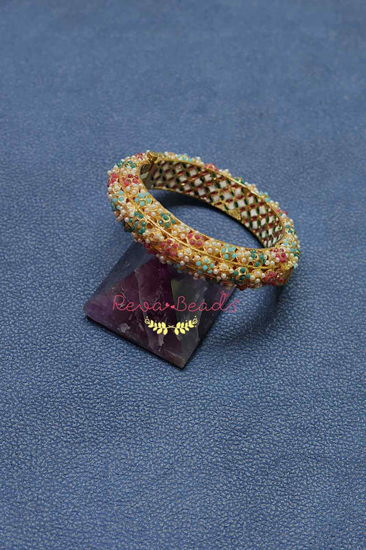 Meenakari bangle mbn220292