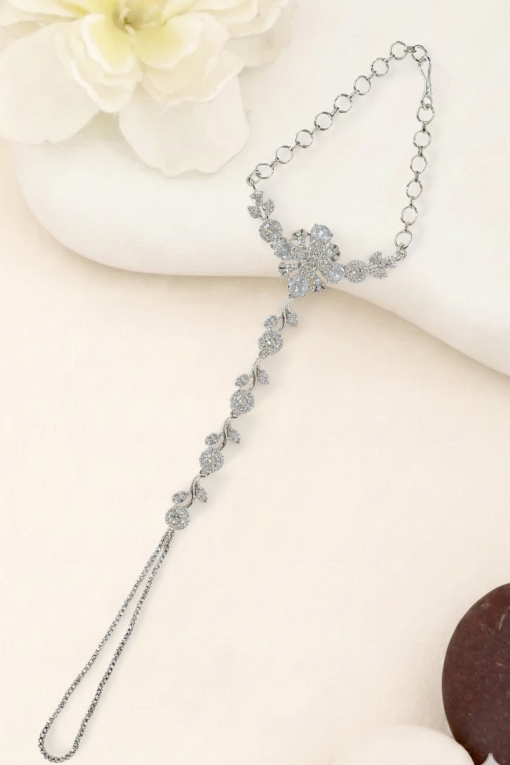 cz studded haathphool