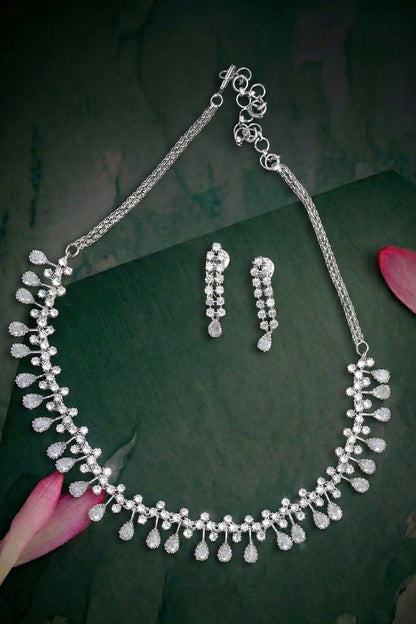 cz necklace set