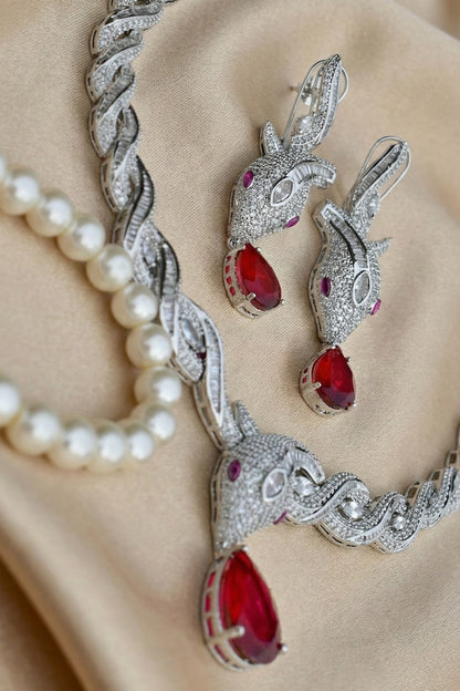 premium quality imitation necklace set