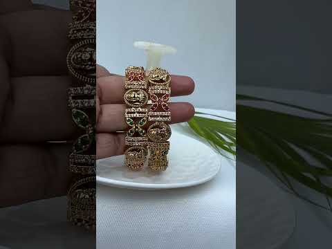 godess lakshmi bangle set