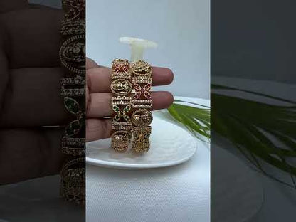 godess lakshmi bangle set