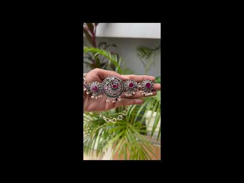 navratna necklace set