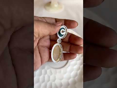 semiprecious stone earrings