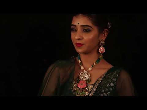 long kundan Meena necklace