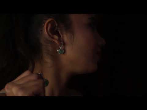 delicate cz earrings