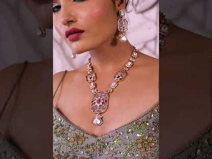 moissanite bridal look