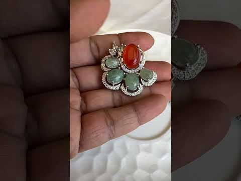 stone zirconia stud