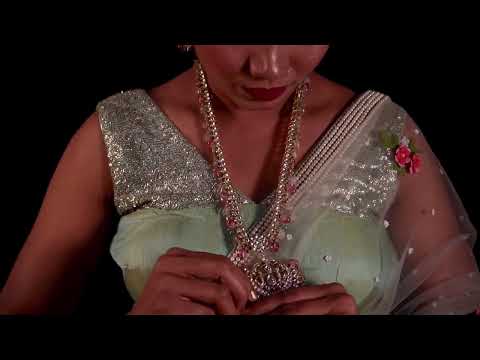 pastel kundan necklace set