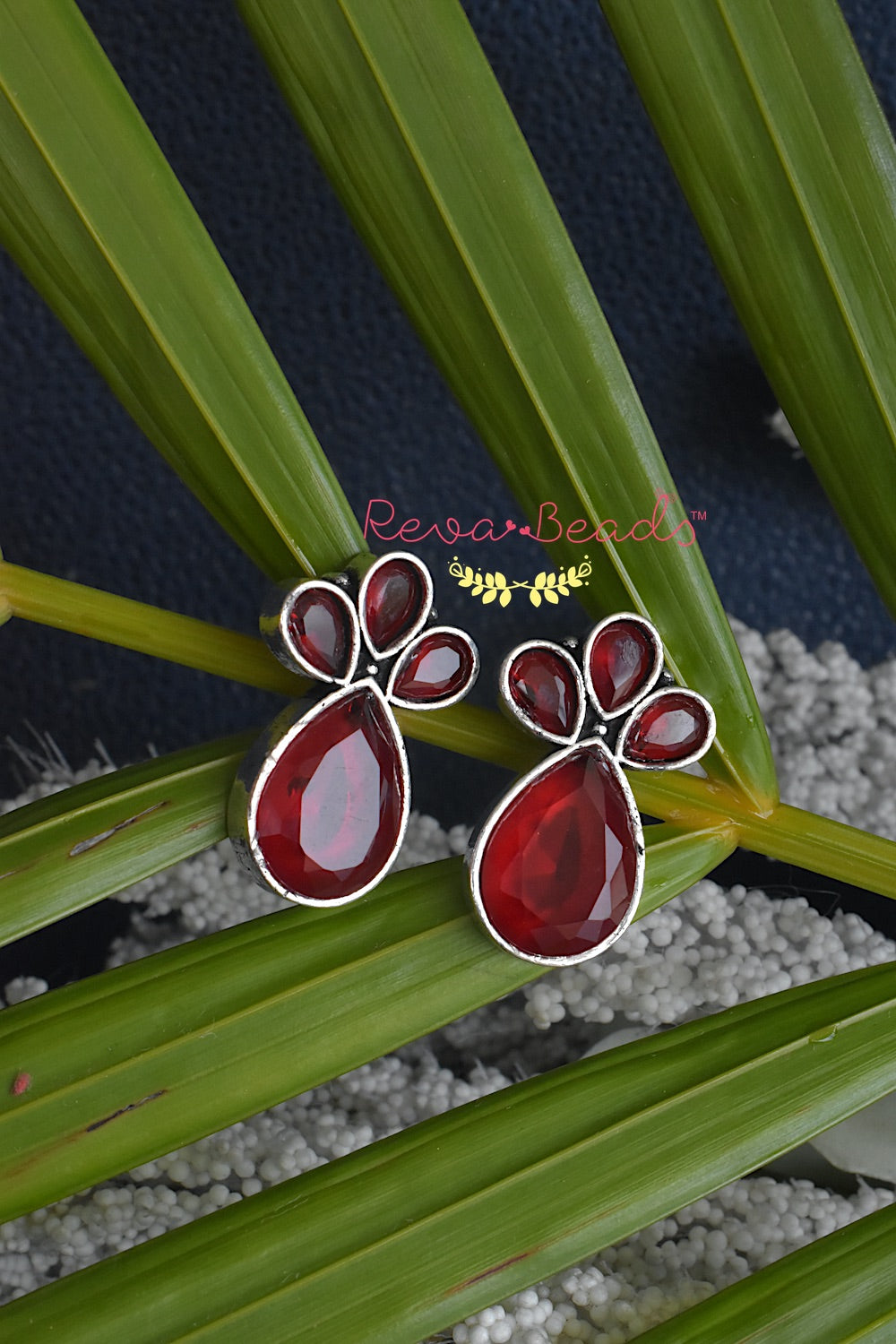 ruby studs