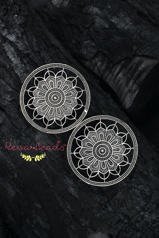 mandala studs