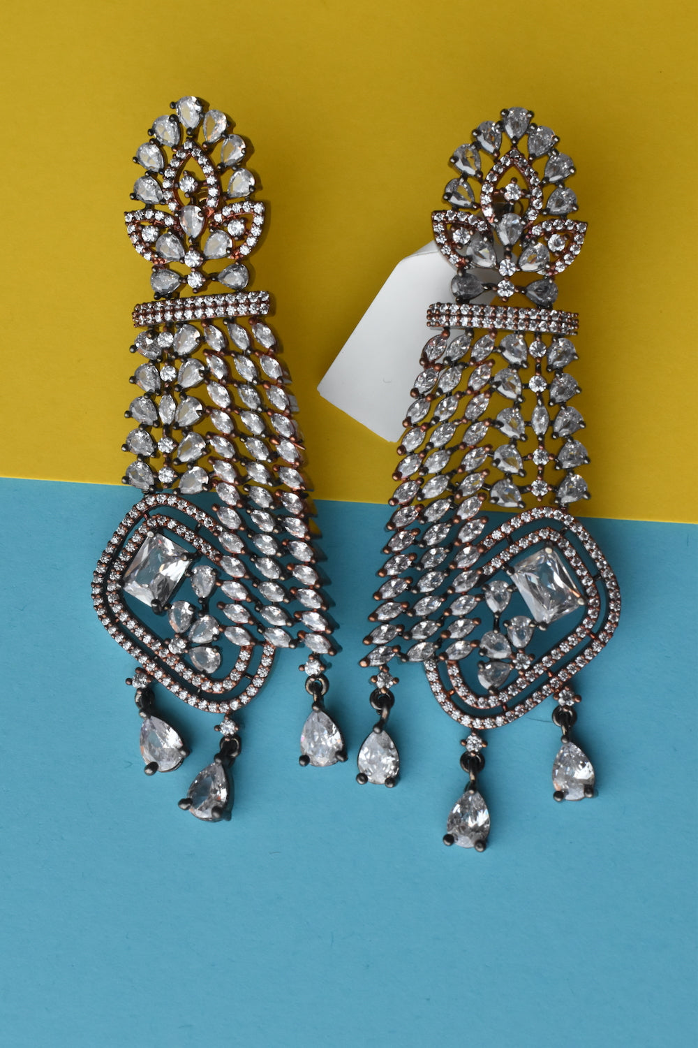 Buy 22k Solid Gold Long Earrings Chain Earrings Indian Threader Earrings-chain  Threader Dangle and Drop Earrings Gold Threader Earrings Online in India -  Etsy