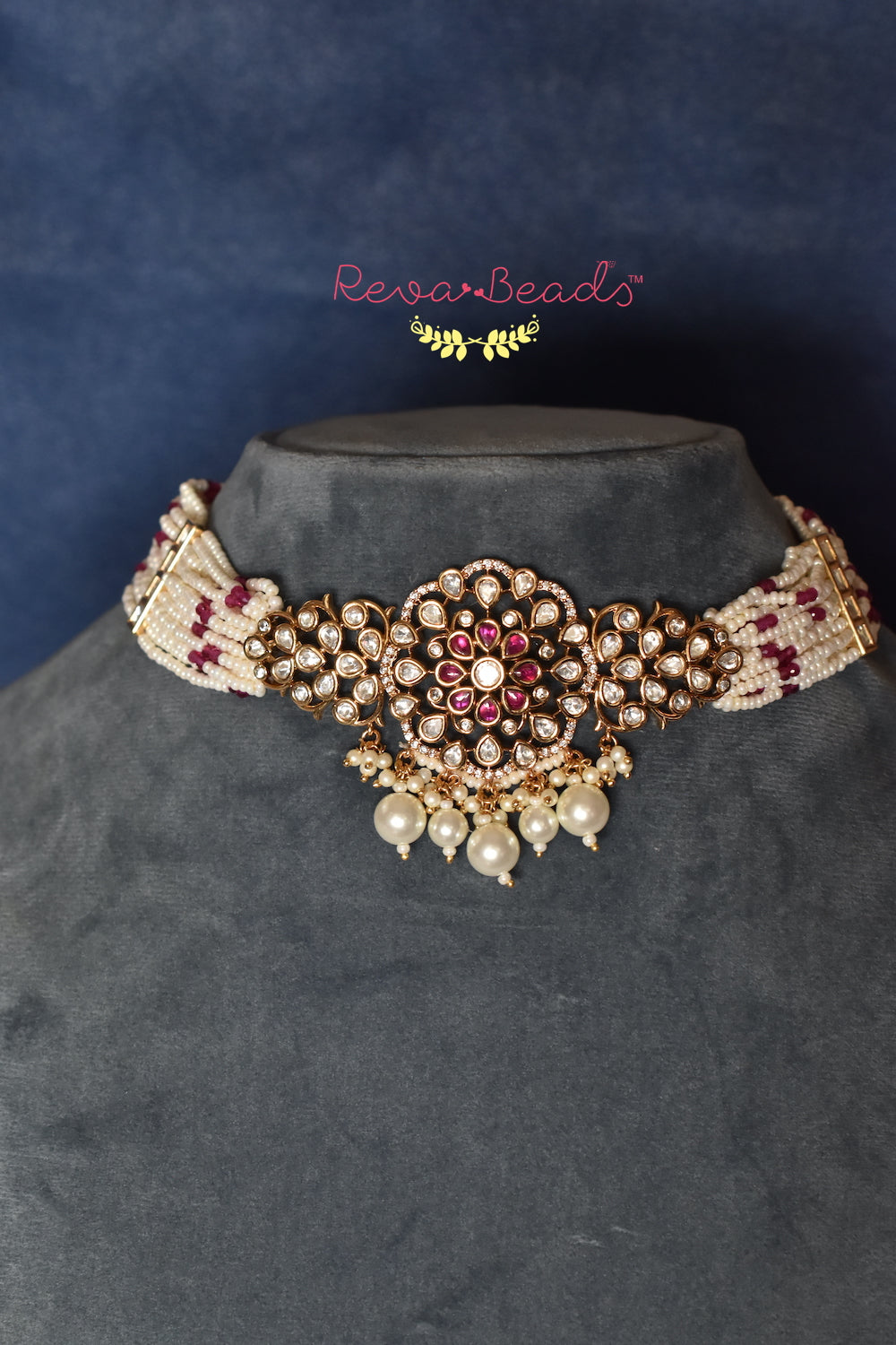 premium kundan choker