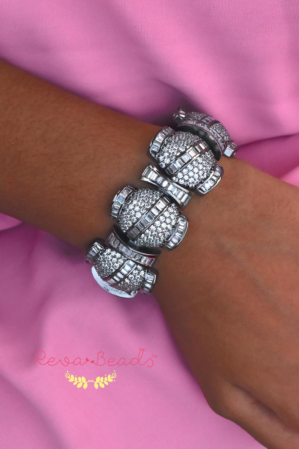 black rhodium bracelet