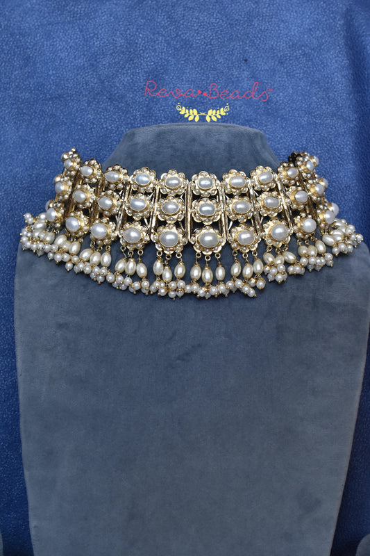 jadau kundan choker