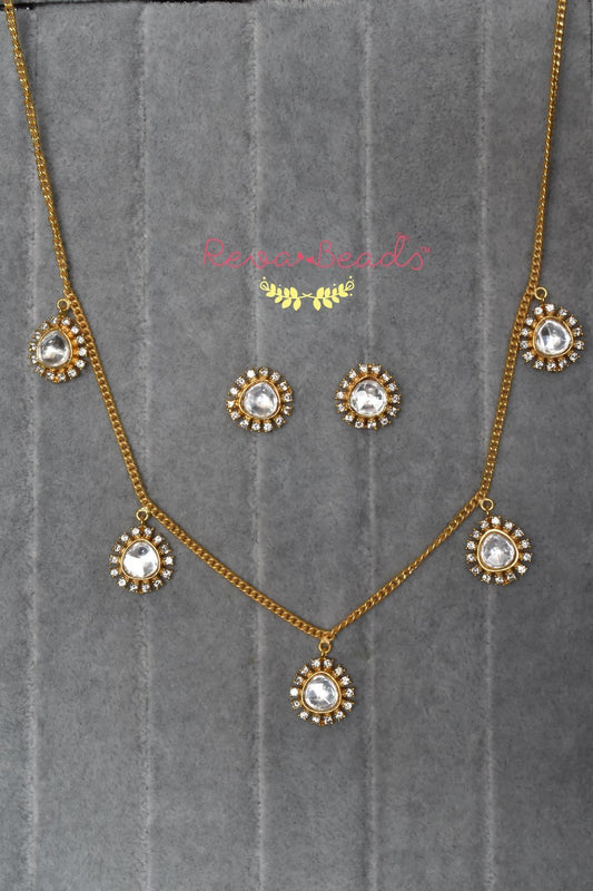 necklace earrings set