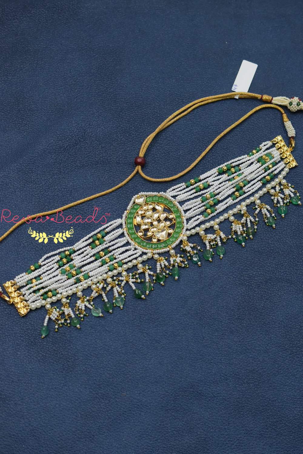 Kundan Choker Necklace kchn220794