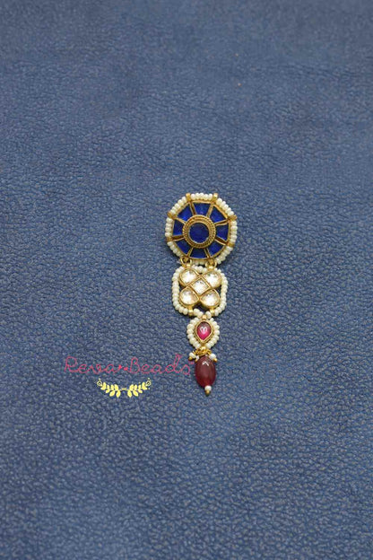 Kundan Choker Necklace Earrings Set kchnes220366
