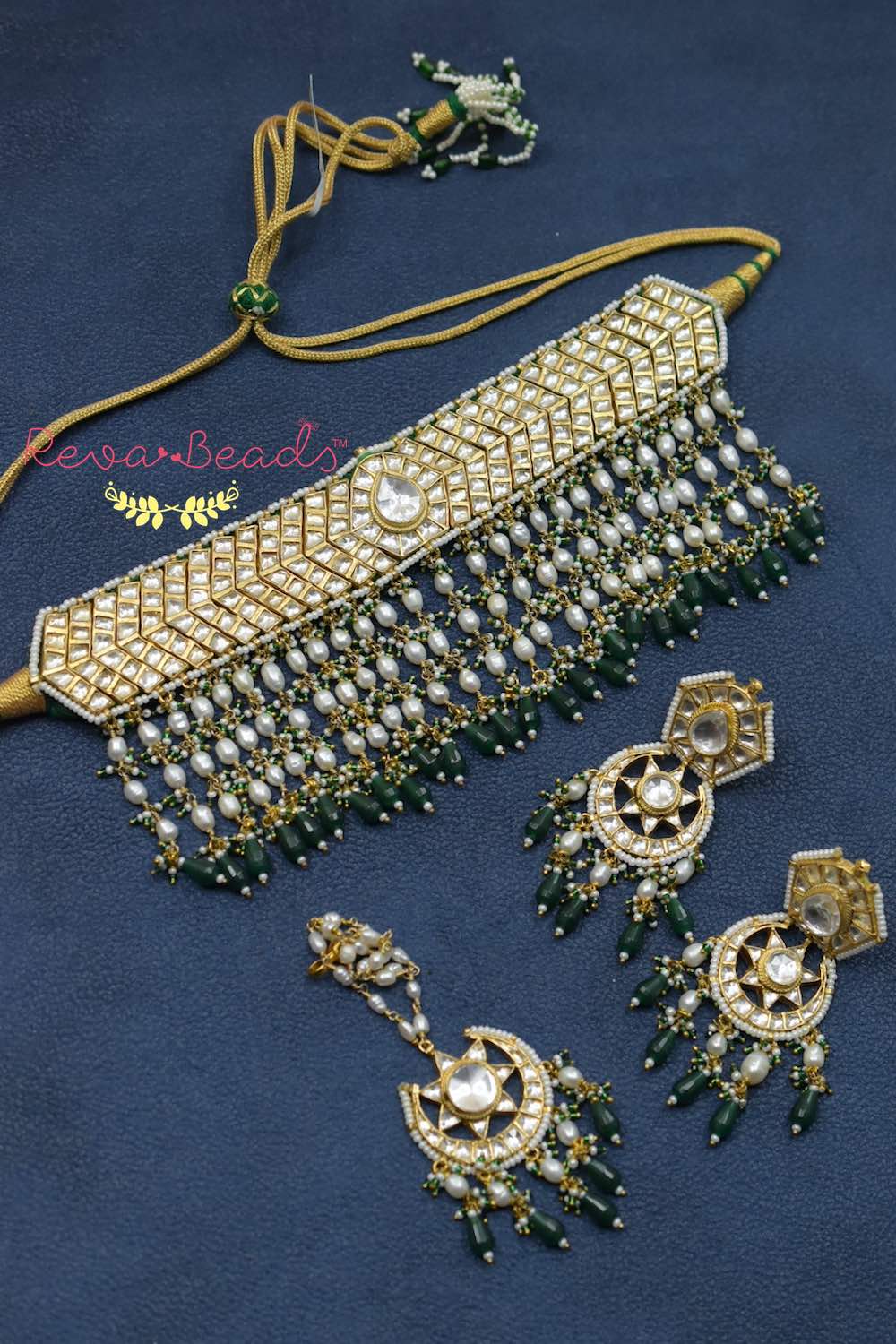 kundan choker set