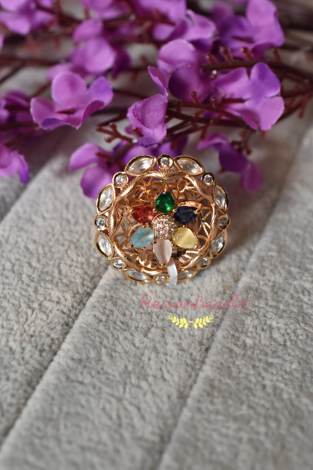 navratna finger ring