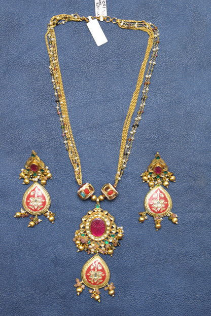 kundan Meena earrings