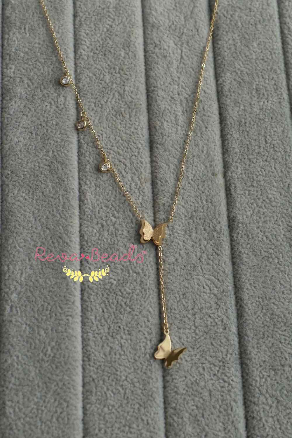 minimalist gold polish necklace migpn220983