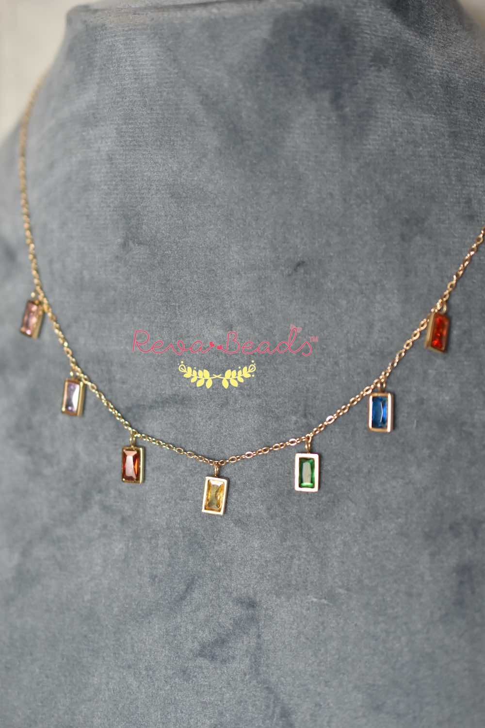 rainbow necklace