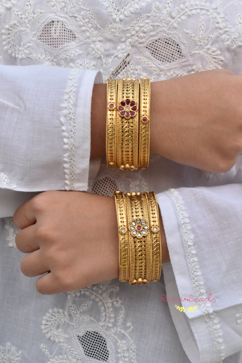 gold bangles