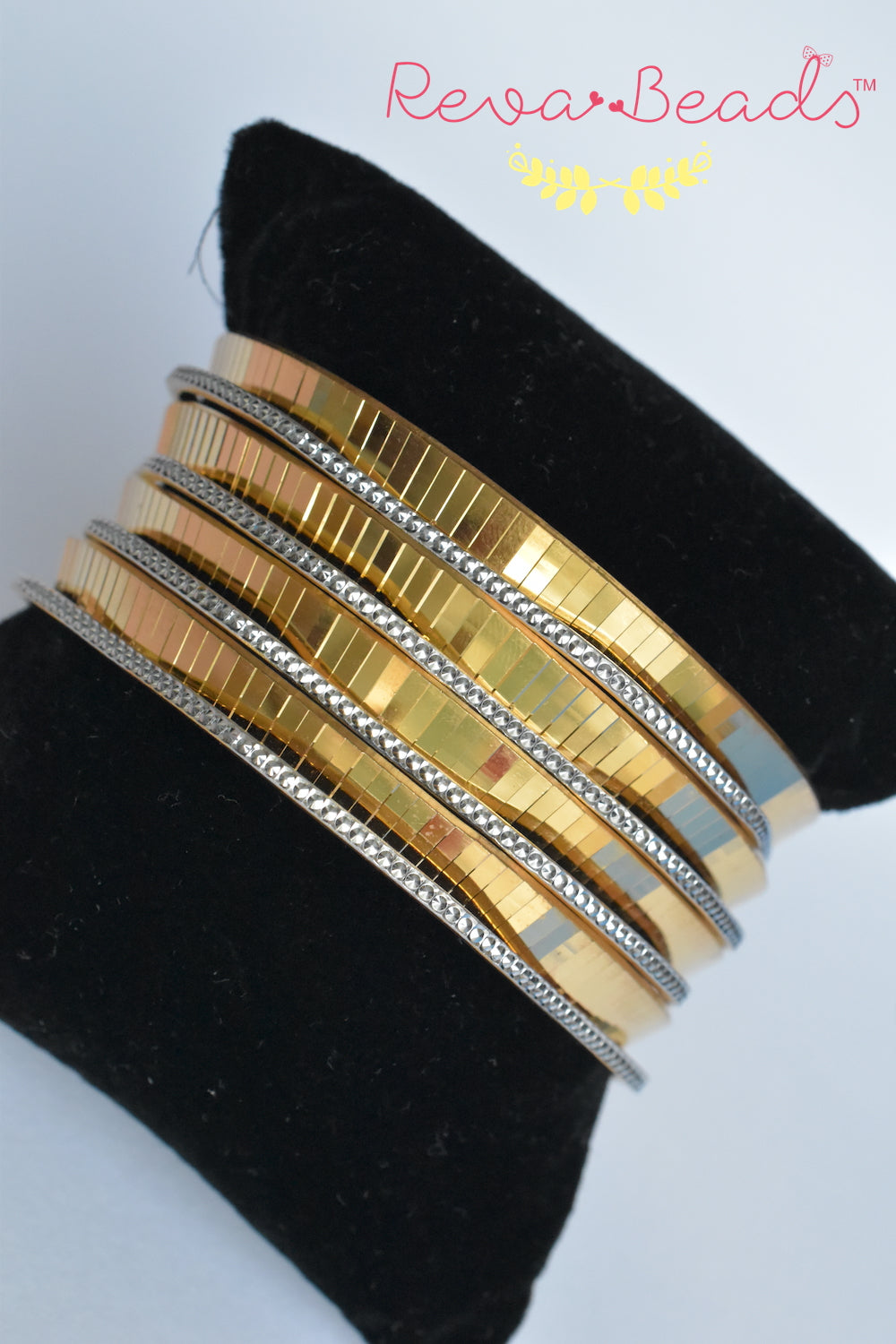 dual tone bangles