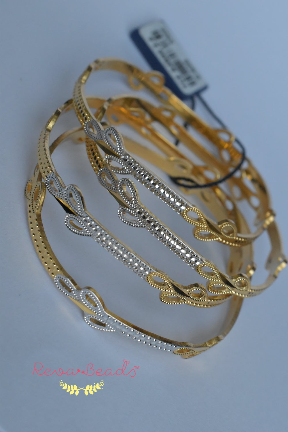 temple gold polish bangle tbn230110