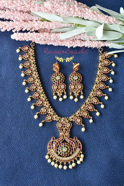 long kundan earrings